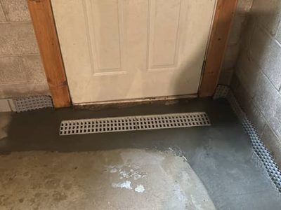 Interior French Drain Installation