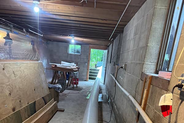 PVC Pipe Installation for Waterproofing